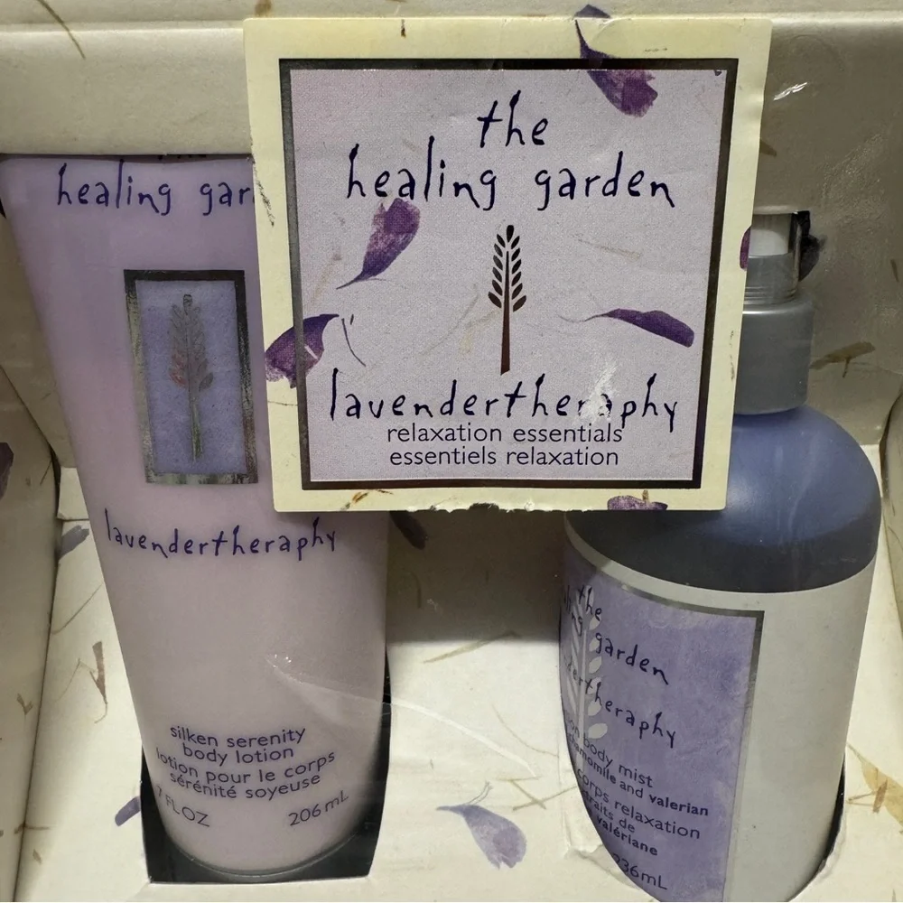 The Healing Garden Lavender Therapy Body Lotion And Body Mist HTF